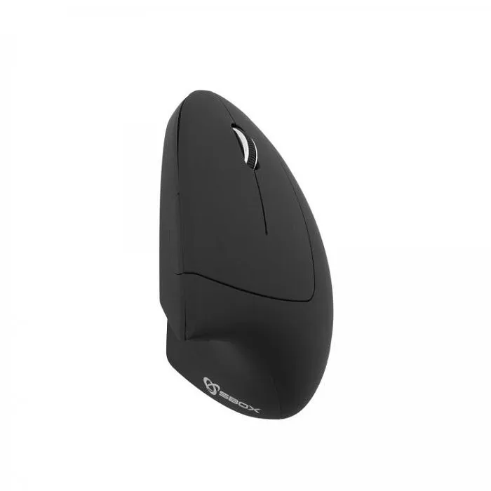 sbox vertikalni bežični miš vm-065w crni - slika 5