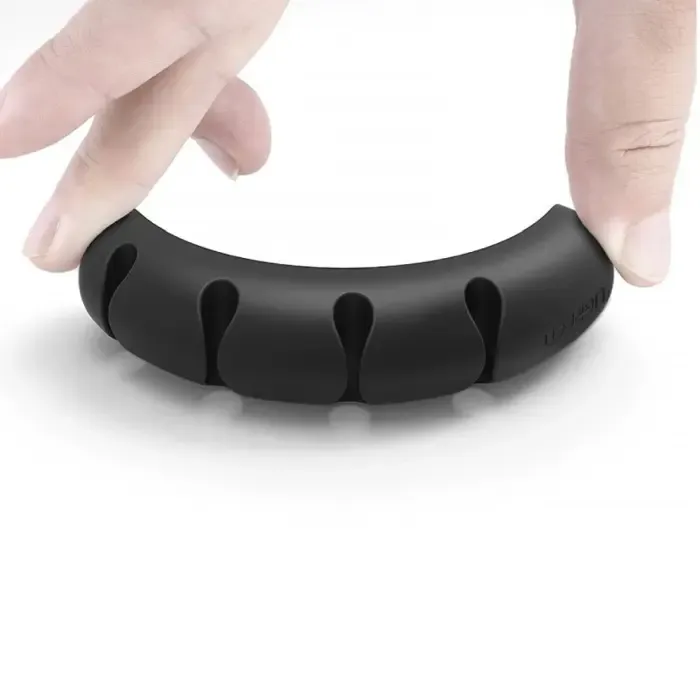 ugreen organizator kablova, 2 pack, crni - slika 2