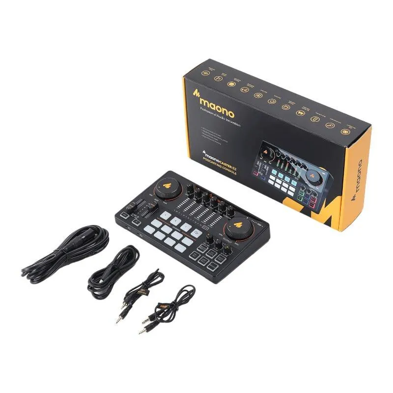 maono ame2 sound card black - slika 2
