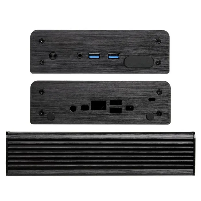 akasa newton mc ucff case (intel nuc), oem - black a-nuc13-m1b - slika 2