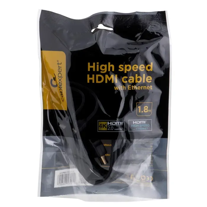 gembird 1.8m hdmi m/m hdmi cable hdmi type a (standard) black - slika 3