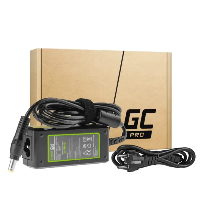 green cell ac adapter (ad66p) acer aspire e5-511 e5-521 e5-573 e5-573g es1-131 es1-512 es1-531 v5-171 19v 2.37a 45w - slika 3