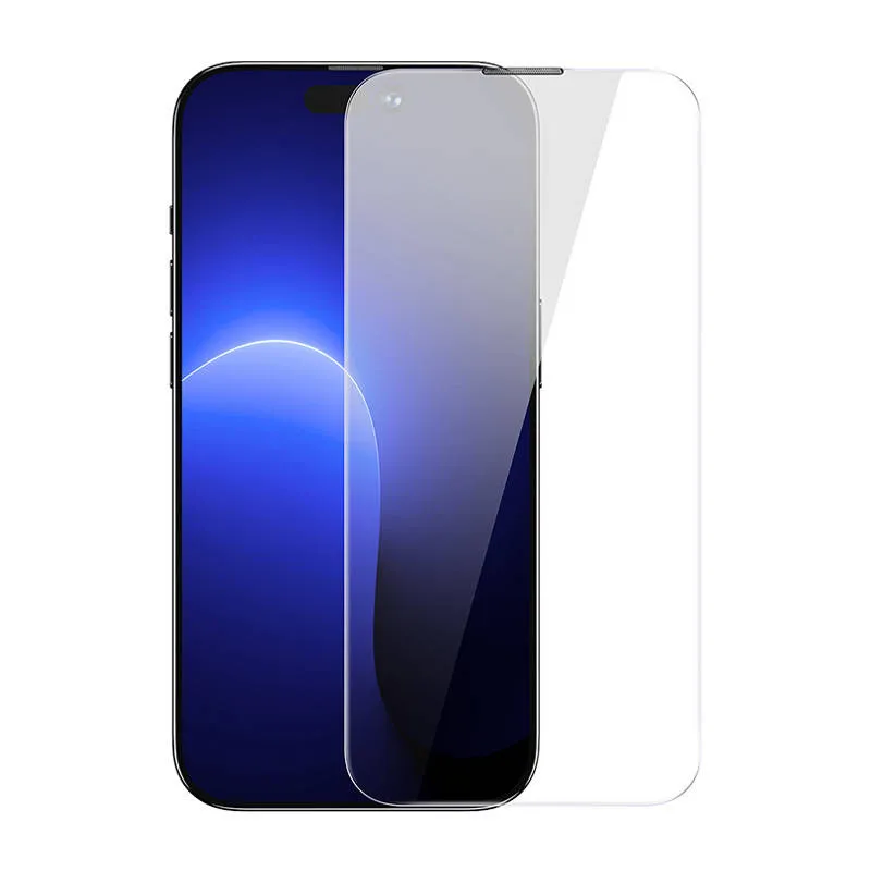baseus crystal tempered glass dust-proof 0.3mm for iphone 14 pro (2pcs) - slika 2