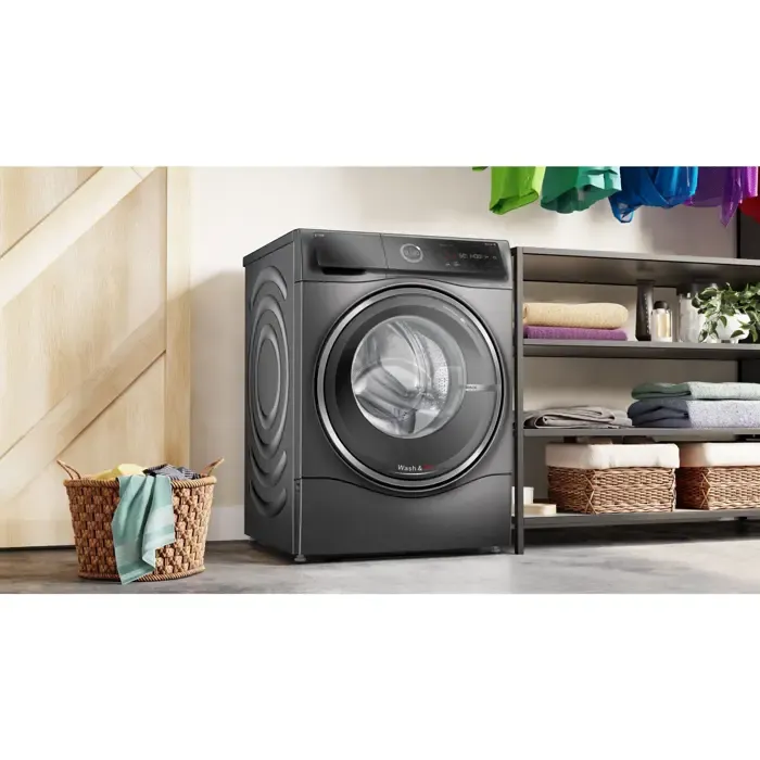 bosch wnc254as0 series 8 (grey/black, home connect) - slika 3