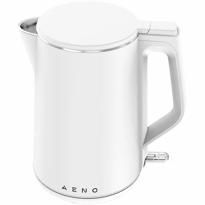 aeno electric kettle ek2: 1850-2200w, 1.5l, strix, double-walls, non-heating body, auto power off, dry tank protection - slika 2