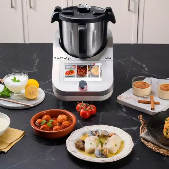 ufesa totalchef rk7 multifunctional food processor, 2000w - slika 3