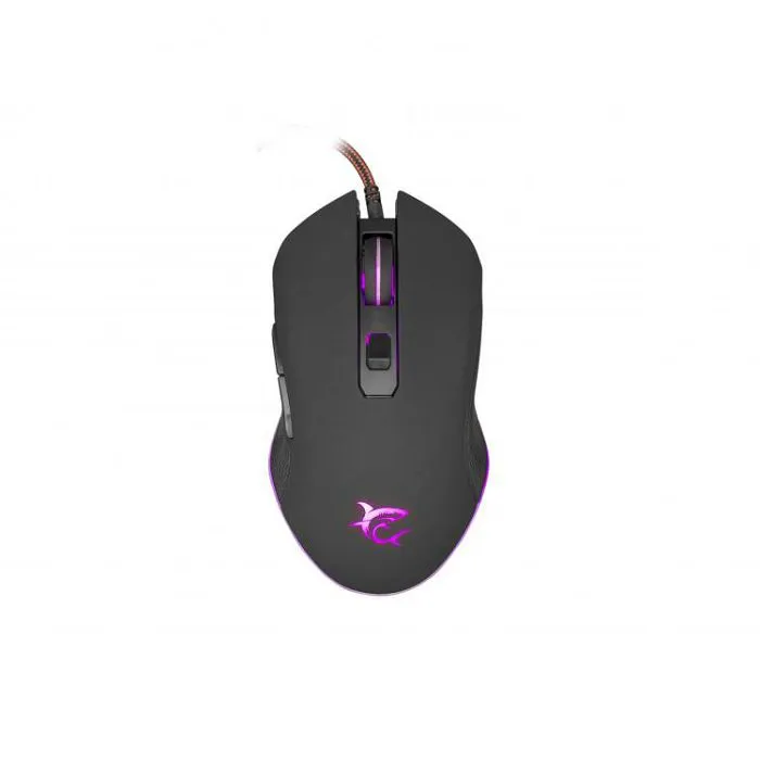 white shark gaming miš cyrus crni 3200dpi - slika 3