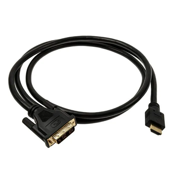 inline hdmi zu dvi adapter kabel high speed, black - 1,5m 17664p - slika 2