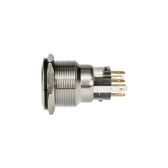 dimastech vandalismusschalter/-taster 22mm, silverline dot - rgb pd211 - slika 3