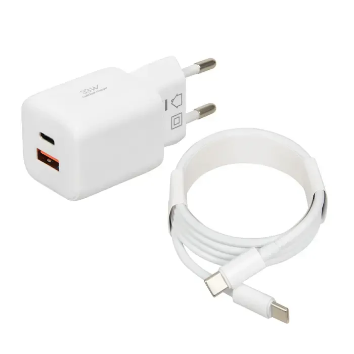 ibox c-42 gan pd33w wall charger, white - slika 1