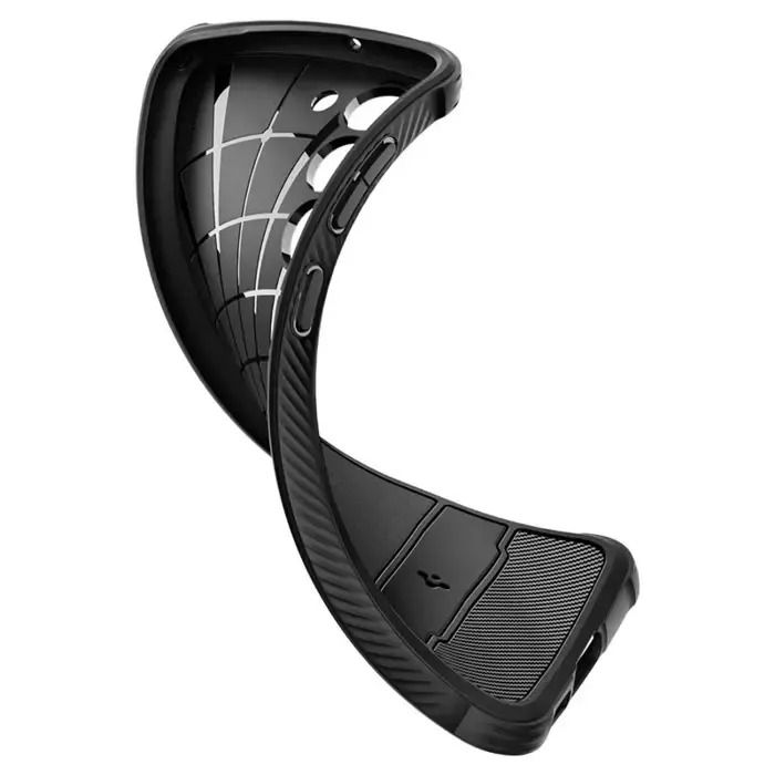 spigen rugged armor, zaštitna maska za telefon, crna - samsung galaxy s23+ - slika 2