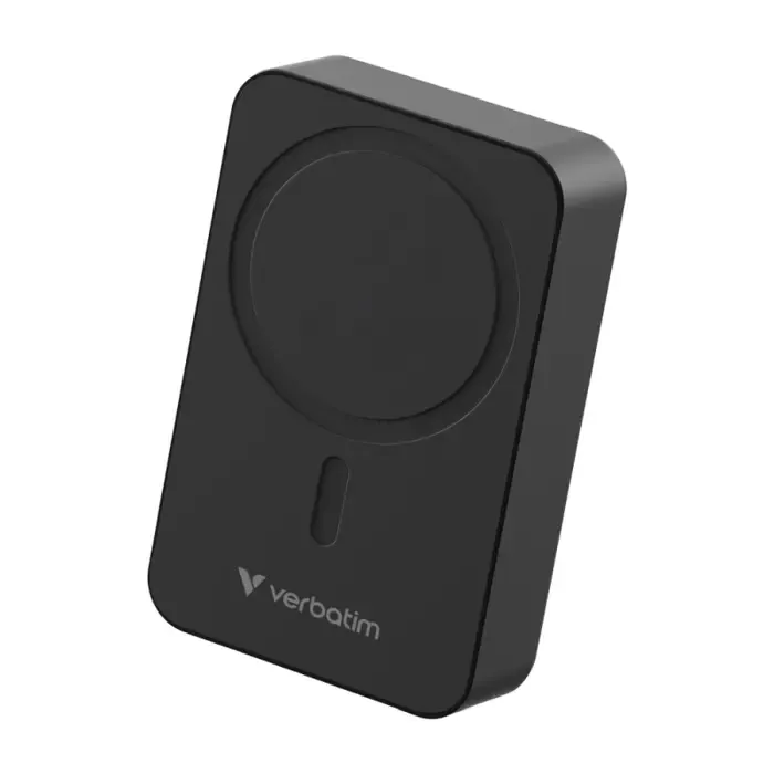 verbatim charge n go essentials 20000mah powerbank magnetic wireless 15/35w, crni - slika 3