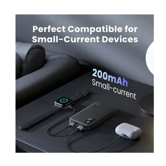 ugreen prijenosni punjač (powerbank) 10.000 mah, usb-c, sivi - slika 3