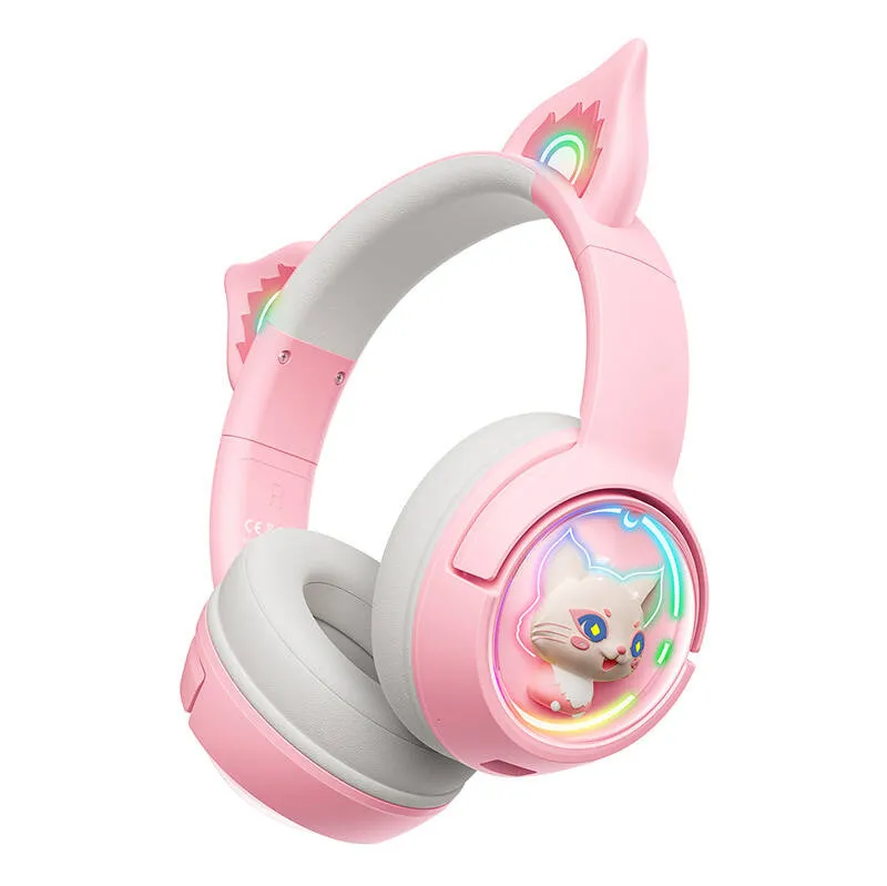onikuma b5 gaming headset (pink) - slika 1