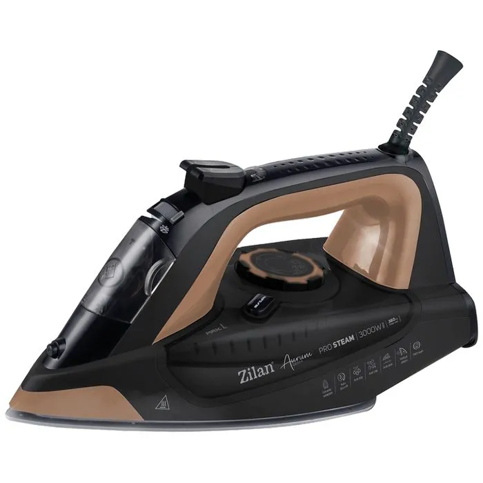 zilan glačalo na paru, 3000w, aurum touch - pro steam iron - zln4247 - slika 2
