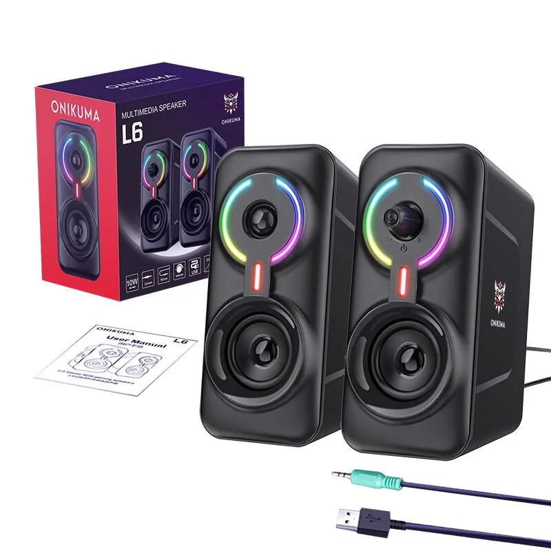 onikuma l6 multimedia gaming speaker with bt5.0 - slika 2
