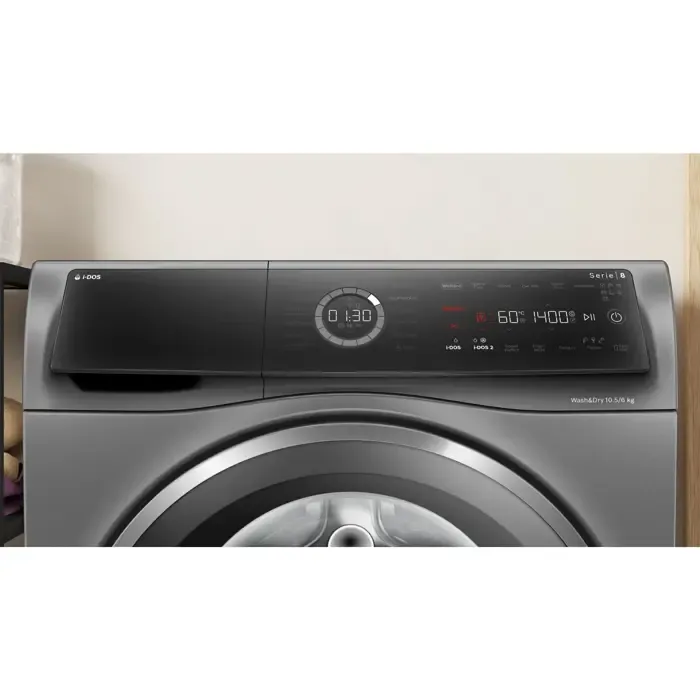 bosch wnc254as0 series 8 (grey/black, home connect) - slika 5
