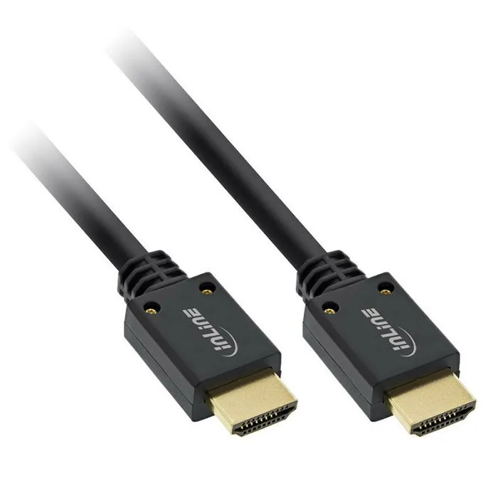 inline 8k4k ultra high speed hdmi kabel, black - 2m 17902p - slika 1