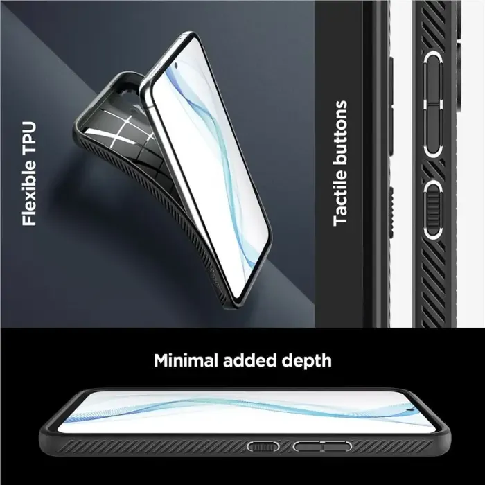 spigen liquid air, zaštitna maska za telefon, crna - samsung galaxy a54 5g (acs05885) - slika 5