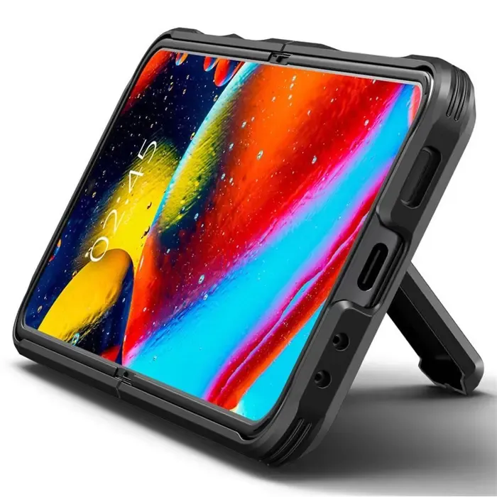 spigen tough armor, zaštitna maska za telefon, crna - samsung galaxy z flip5 (acs06227) - slika 5