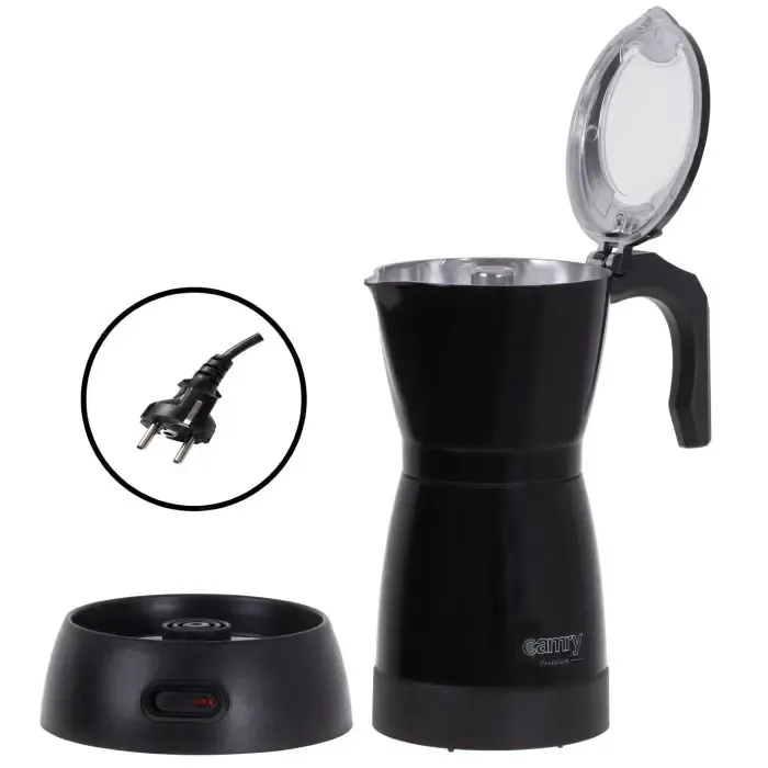 camry white electric flour coffee maker 300ml cr4415w - slika 3