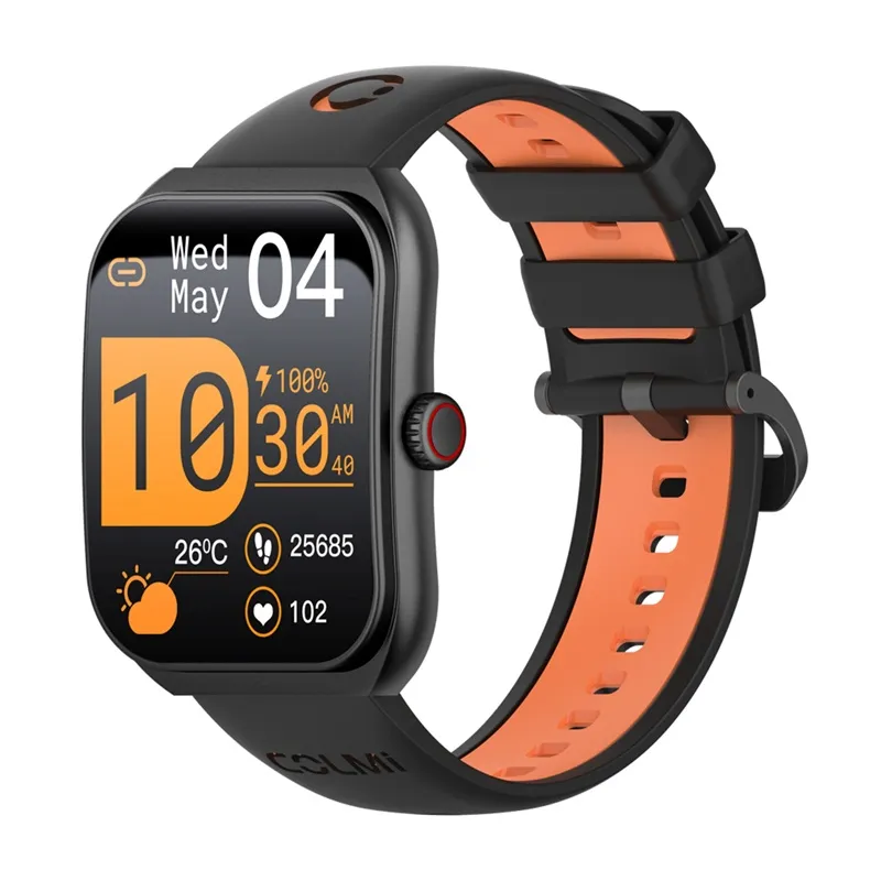 colmi p86 smartwatch (black) - slika 1