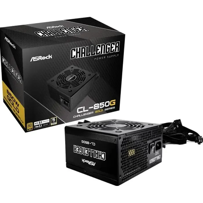 power supply asrock challenger gold 850w (cl-850g) - slika 2