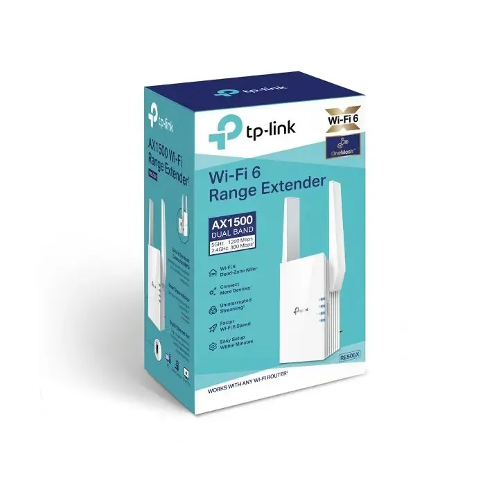 tp-link re505x ax1500 wifi range extender - slika 3