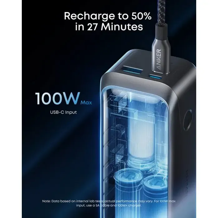 anker prime powerbank 20000 mah, 220w - slika 5