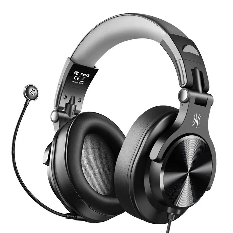 oneodio a71d wired headphones (black) - slika 2