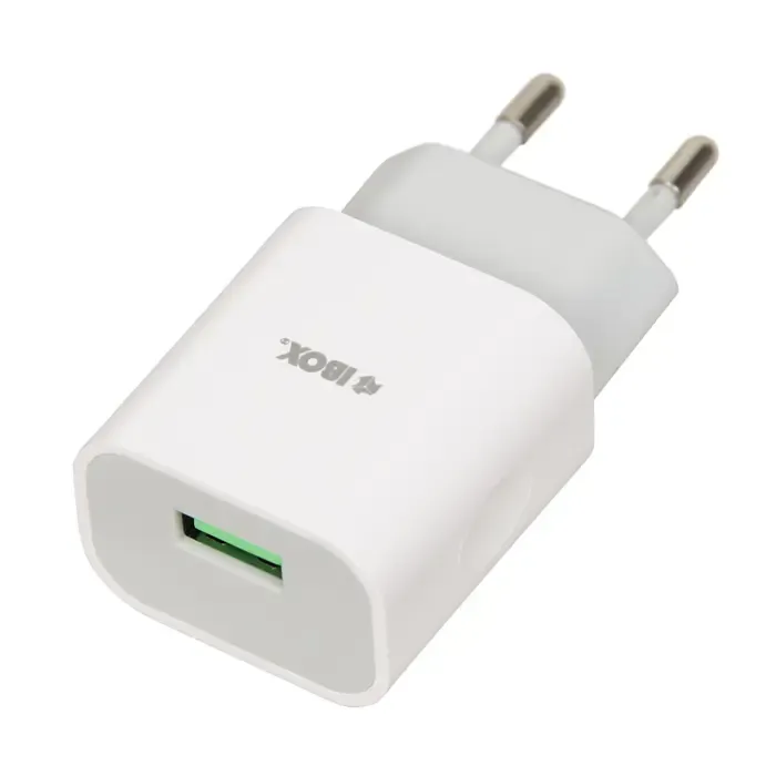 ibox c-41 universal charger with micro usb cable, white - slika 4