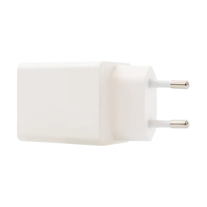 sbox usb-a/usb-c brzi zidni punjač hc-45 2 utora - 45w gan bijeli - slika 3