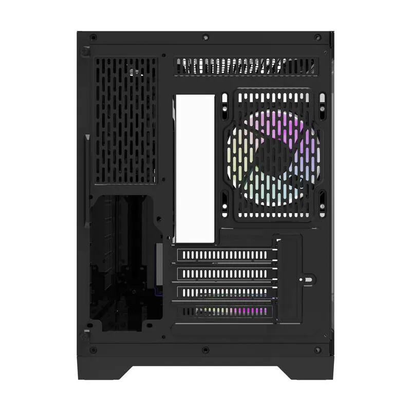darflash ft418 computer case + 6 argb fans (black) - slika 2