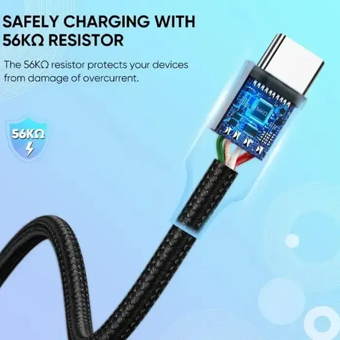 ugreen usb-c (m) na usb 2.0 a (m) pleteni kabel, 1m - slika 5