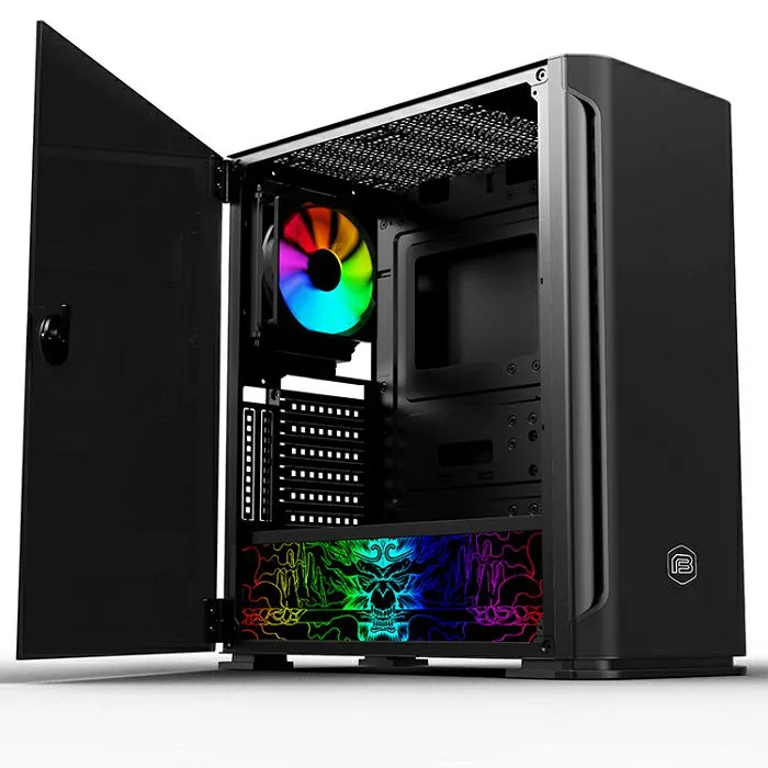 bit force mid tower argb gaming pc kućište galaxy atg-2 - slika 3