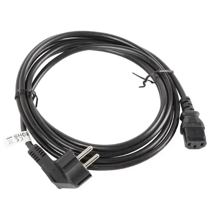 lanberg ca-c13c-11cc-0050-bk power cable black 5 m c13 coupler cee7/7 - slika 4