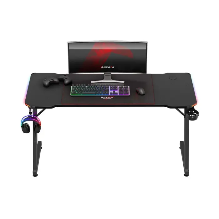 biurko gamingowe huzaro hero 3.3 rgb - slika 5