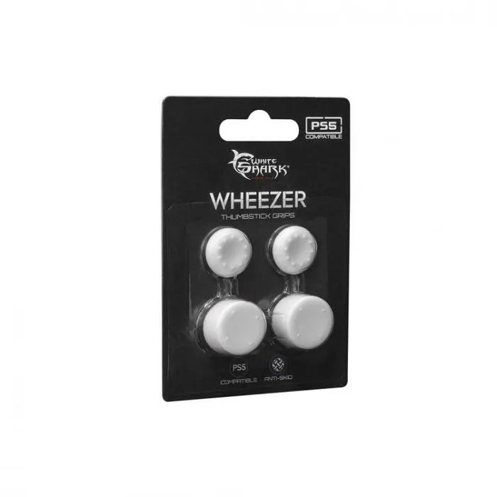 WHITE SHARK PS5 silikonski gripovi za 3D joystick PS5-817 WHEEZER bijeli - Strmec, Sveta Nedelja