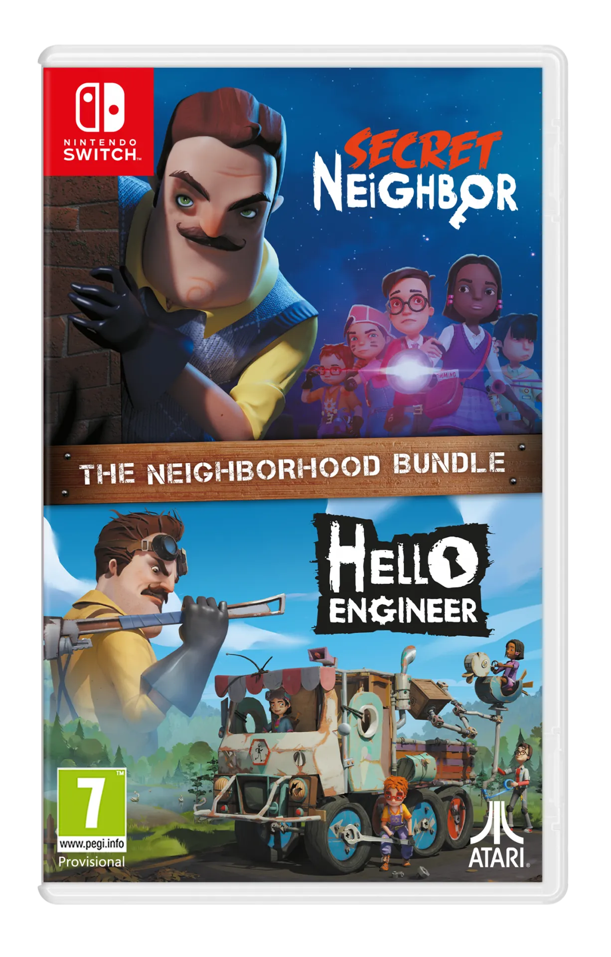 secret neighbor + hello engineer - the neighborhood bundle (nintendo switch) - slika 1