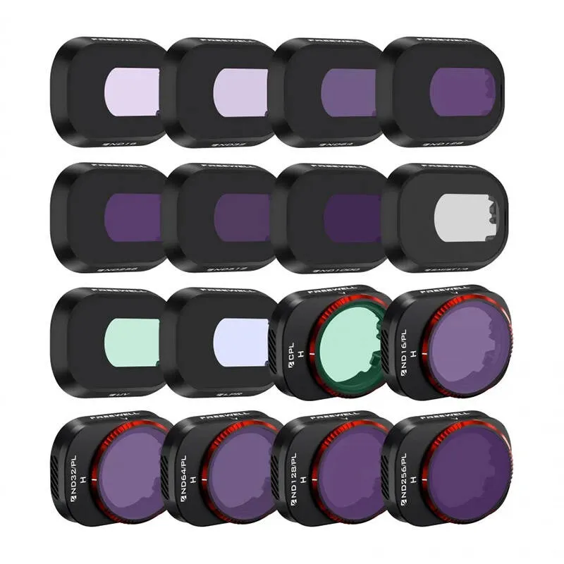 set of 16 filters freewell for dji mini 4 pro drone - slika 1