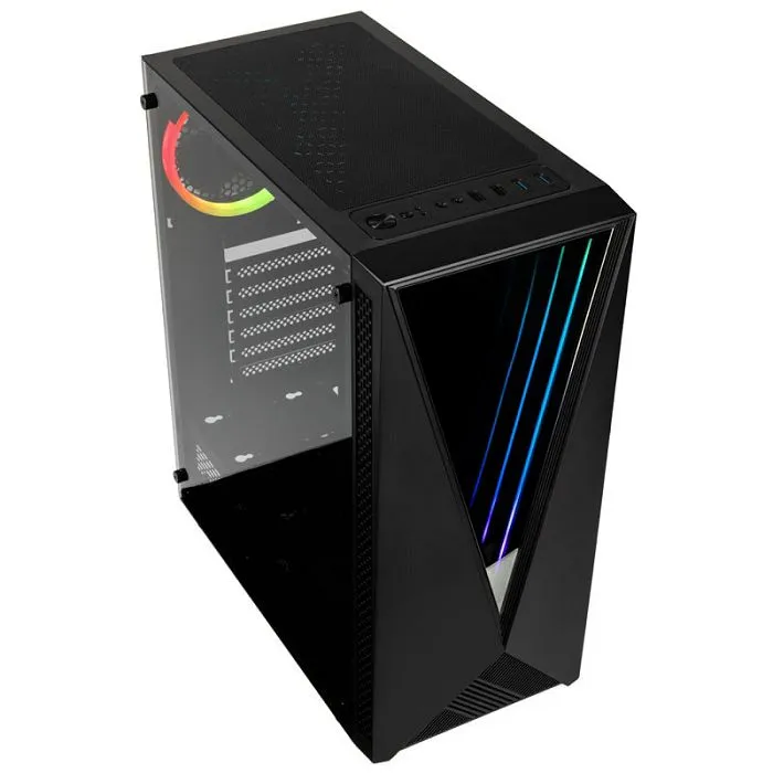 kolink void rgb midi-tower kućište - crno window void rgb - slika 1