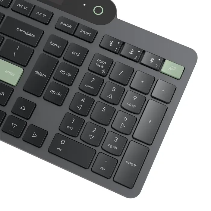 lenovo 4y41r69494 keyboard home/office bluetooth us english black, green - slika 4