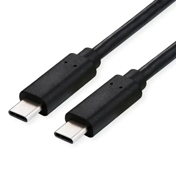 roline usb4 gen3x2 kabel tip c-c m/m, emark, 100w, 2.0m, crni - slika 3