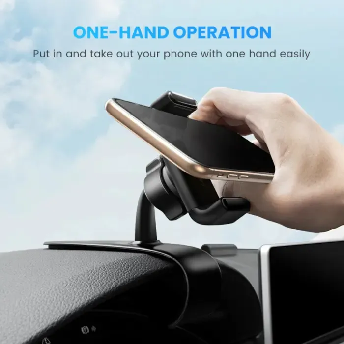 ugreen držač za smartphone za kontrolnu ploču u automobilu, crni - slika 5