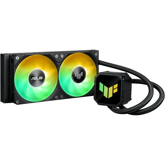 asus tuf gaming lc iii 240 argb (black) - slika 1