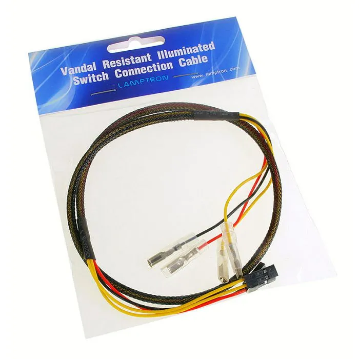 lamptron taster/schalter connection cable - 300mm lamp-c5001 - slika 1