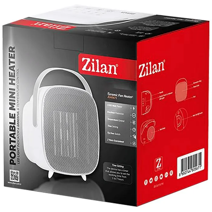 zilan grijalica sa keramičkim grijačem, 1500 w - zln5671 - slika 4
