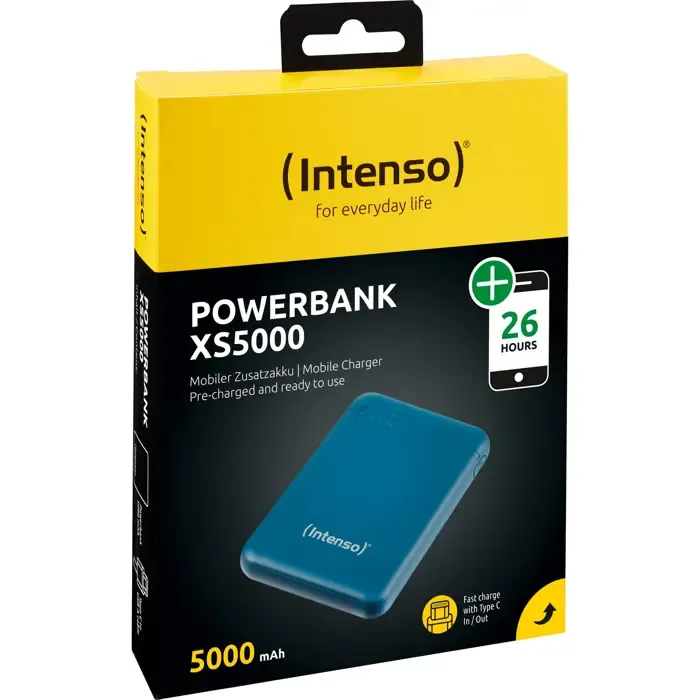 intenso power bank xs5000 (petrol, 5,000 mah) - slika 5