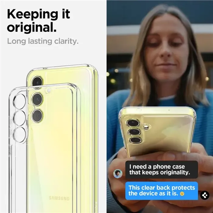 spigen ultra hybrid, crystal clear - samsung galaxy a55 - slika 4