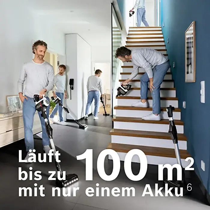 bosch unlimited 7 bss711w, upright vacuum cleaner (white/black) - slika 5